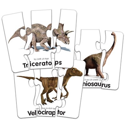 The Learning Journey Match It! Head to Tail Dinos