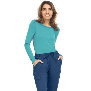 Medichic Ultrasoft Stretch Long Sleeve Scrub T-Shirt - 1 of 1
