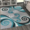 Masada Rugs Area Rug with Modern Contemporary Design 1100 - 3 of 4