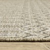 Captiv8e Designs Tobago Global Geometric Beige/Black Indoor/Outdoor Rug - 3 of 4
