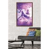 Trends International James Booker - Kitty Cat Riding On Space Galaxy Unicorn Framed Wall Poster Prints - 2 of 4