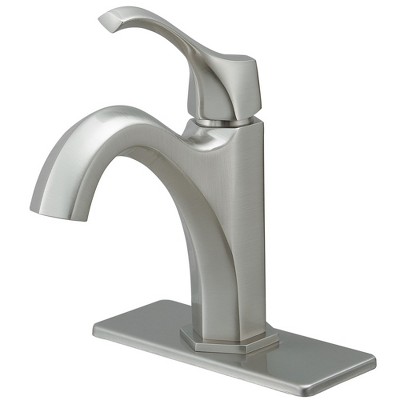 BWE Single-Handle Single-Hole Farmhouse Bathroom Faucet Bathroom Drip-Free Vanity RV Sink Faucet