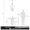 Golden Lighting Multi-Family 2 Tier - 9 Light Caged Foyer - 3 of 4