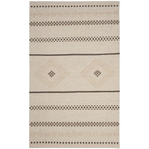 Dhurries DHU351 Hand Woven Flat Weave Indoor Rugs - Safavieh - 1 of 4