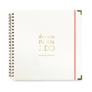 Undated Wedding Planner dream.plan.I Do. Classic - lake + loft: Off-White, Twin-Wire, Adult, Love & Romance Theme - 1 of 4