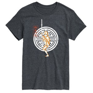 Men's - Avatar: The Last Airbender - Aang Crest Short Sleeve Graphic T-Shirt - 1 of 4