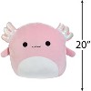 Squishmallows Jumbo 20 Inch Archie The Pink Axolotl - Large Collectible Soft & Squishy Stuffed Animal Toy - Gift for Kids, Girls & Boys - 2 of 4