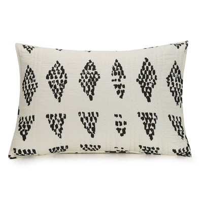 Jungalow Prosperity Reversible Geometric 100% Cotton Quilt Set