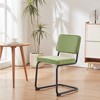 Dovelina Velvet Upholstered Modern Dining Chair Set of 2 - 2 of 4