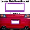 Unique Bargains 2 Holes Car License Plate Frame with Screws - image 2 of 4