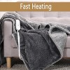 Electric Heated Blanket , Heating Throw with 4 Fast Heating Levels & 4 Hours Auto Off, Machine Washable, ETL Certification, Home Office Use - 2 of 4