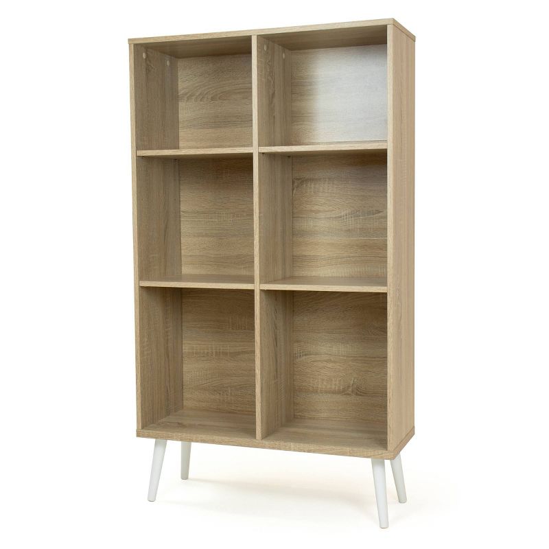 55.24" Bookcase with Adjustable Shelving - Humble Crew, 4 of 7