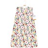 Hudson Baby Infant Girl Cotton Sleeveless Wearable Sleeping Bag, Sack, Blanket, Fall Botanical - 2 of 2