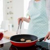 Unique Bargains Cooking Stainless Steel Toaster Salad Serving Tongs Silver Tone 9.5"&11" 2 Pcs - 4 of 4