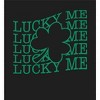 St Pats Lucky Me Crew Neck Long Sleeve Adult Tee - 2 of 2