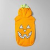 Jack-O'-Lantern Pumpkin Reflective Halloween Hoodie Dog and Cat Costume - Boots & Barkley™ - 3 of 4