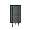 NicBex Corner Cabinet with Doors,Corner Storage Cabinet with Tempered Glass,2/3-Tier Shelves Floor Storage Cabinet for Bathroom,Bedroom - 2 of 4