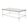 CENGHU Modern Tempered Glass Rectangle Coffee Table for Home,Living Room, Dining Room - 2 of 4