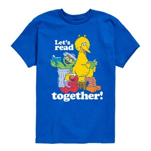 Boys' - Sesame Street - Lets Read Together Short Sleeve Graphic T-Shirt - 1 of 4