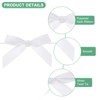 Unique Bargains Polyester Craft DIY Decorative Ribbon Twist Tie Bows 2.4x2.8" 100 Pcs - 2 of 4