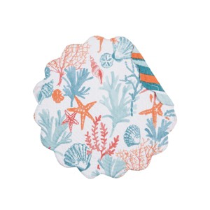 C&F Home Tangerine Coast Placemats Set of 6, 17" - 1 of 4