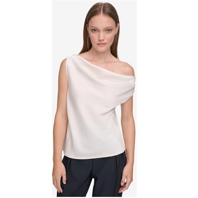 Calvin Klein Womens X Fit Pullover Blouse
