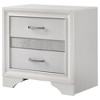 NicBex Nightstand with 2 Drawers,Modern Bedside Table with Unique Design,Side Table for Bedroom,Living Room - 3 of 4