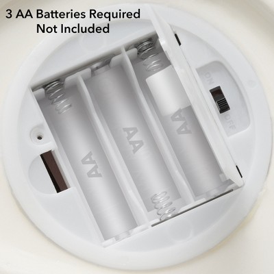 Hand-Painted Red Ceramic Christmas Truck with Green Tree and LED Lights