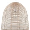 SEI Furniture Formosa Coastal Rattan Cage Pendant Lamp in Natural - 4 of 4