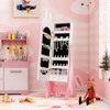 Infans Kids Jewelry Cabinet Standing Children Jewelry Organizer w/Full-Length Mirror - 4 of 4