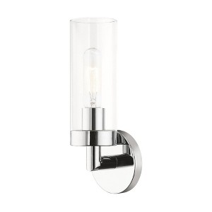 Livex Lighting Ludlow 1 - Light Sconce in  Polished Chrome - 1 of 4