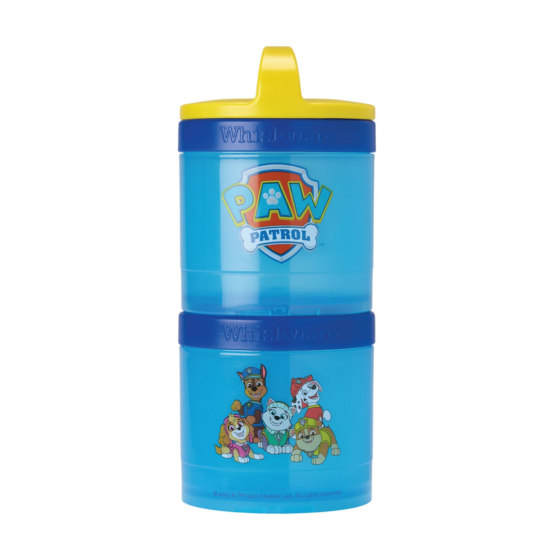 Whiskware Stackable 2pc Food Storage Jar Snack Pack - Paw Patrol