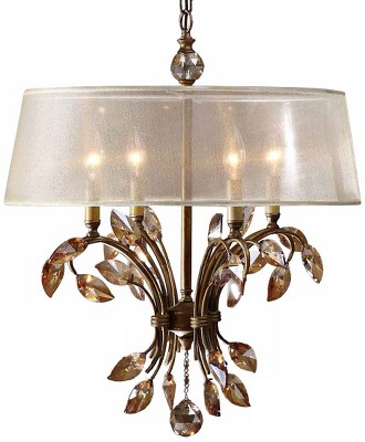 Uttermost 30200-1 Lunia - 1 Light Table Lamp-25 Inches Tall and 17 Inches  Wide 