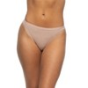 Felina Women's Organic Cotton Thong Underwear, 6-Pack - 4 of 4