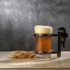 JoyJolt Pipe Wrench Handle Beer Glass Mug - Novelty Pint Glass Craft Beer Mug - 17 oz - 2 of 4