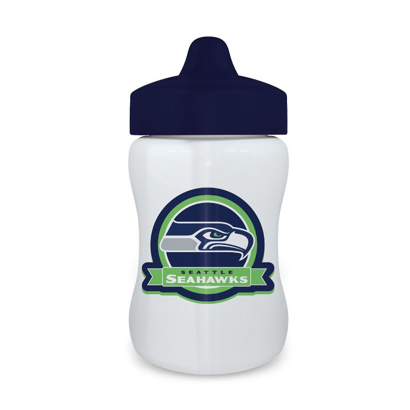 BabyFanatic Toddler and Baby Unisex 9 oz. Sippy Cup NFL Seattle Seahawks, 2 of 5