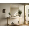 Elegant Lighting Contour Metal Rectangle Mirror 36x40 in Brass - 3 of 4