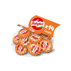 Mini Babybel Gouda Semisoft Cheeses - 9.9oz/14ct - 1 of 4