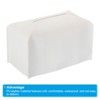 Unique Bargains Bathroom Office Car PU Leather Rectangular Dispenser Tissue Box Cover 9.4" x 5" x 4.7" - 3 of 4