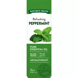 Nature's Truth Peppermint Aromatherapy Essential Oil - 0.51 fl oz