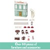 Calico Critters Town Series Delicious Restaurant, Fashion Dollhouse Playset with Furniture and Accessories - image 2 of 4