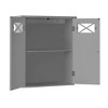 Dawson Two Doors Wall Cabinet - Elegant Home Fashions - image 4 of 4