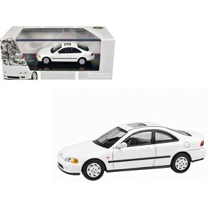 1995 Honda Civic Coupe EJ1 White with Sunroof 1/64 Diecast Model Car by Paragon - 1 of 4