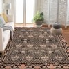 Metro Collection Area Rug - Non Slip, Stain Resistant, Washable Floral Design, Ideal for High Traffic Areas In Living Room, Bedroom - 2 of 4