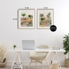 Stupell Industries Exotic Desert Oasis 2pc Framed Print Under Glass Set - 3 of 4