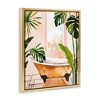 Stupell Industries Tropical Plants & Bathtub, 31" x 25" - 3 of 4
