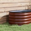 Okak Galvanized Raised Garden Bed 4 sizes Steel Planter Box with Safety Edging for Vegetables, Herbs, Outdoor, 3 colors - 3 of 4