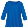 Collections Etc 3/4 Sleeve Top - 2 of 4