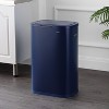 happimess Tammi Kitchen 14.5-Gallon Slim Metal Push Button Trash Can - 2 of 4