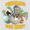 Women's Jurassic World Easter Velociraptor Dinosaur Egg Hunt Racerback Tank Top - image 2 of 4